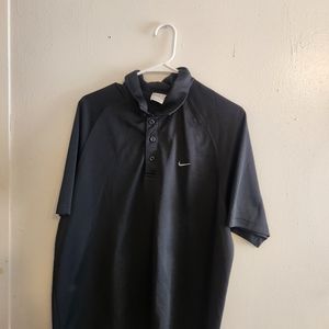 Nike Black Short Sleeve Polo Size XL Mens